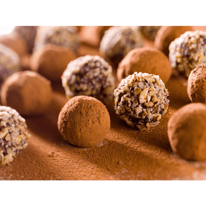 Gingerbread Hazelnut Truffles