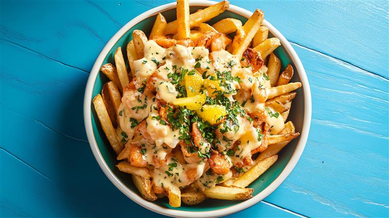 Old Bay Poutine Gravy