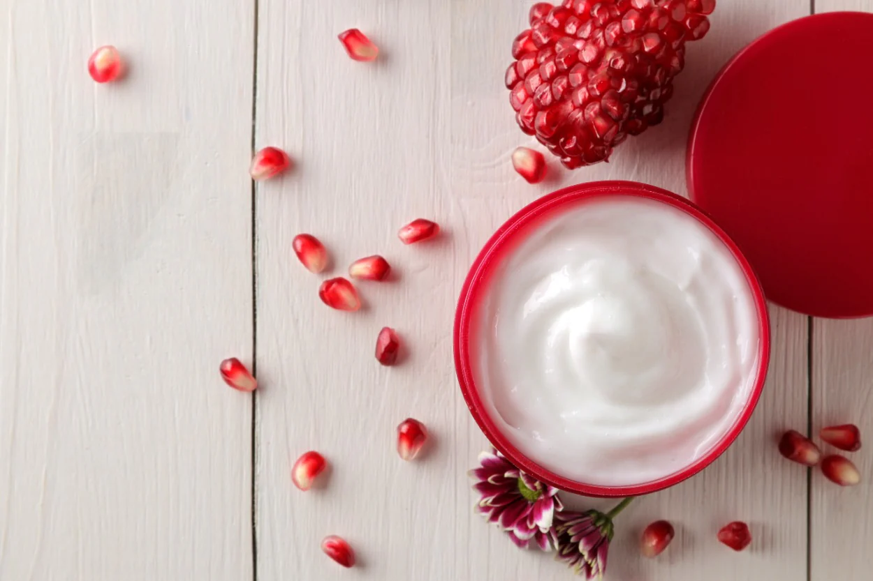 Pomegranate Curd