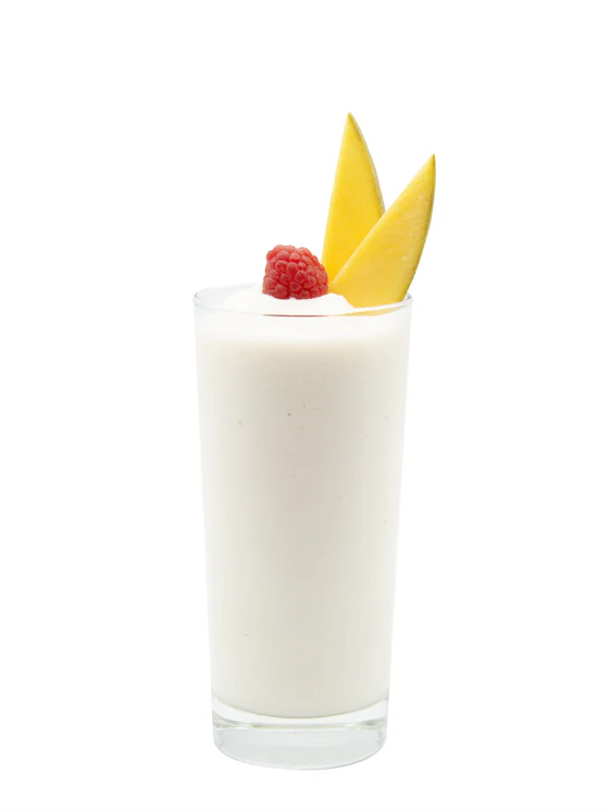 Raspberry Mango Almond Smoothie
