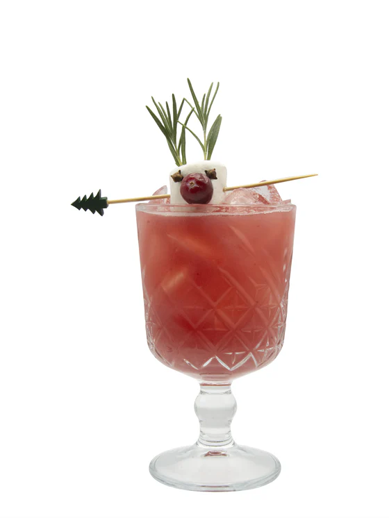 Rudolph's Pomegranate Punch