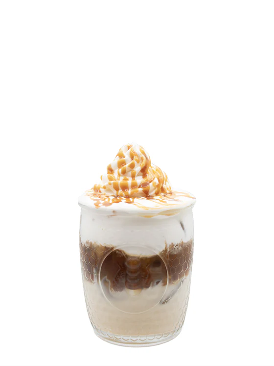 Sea Salt Caramel Honey Iced Coffee