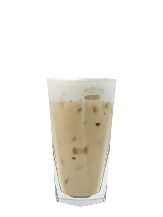 Spiced Iced Ube Latte