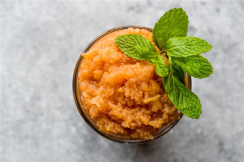 Spicy Watermelon Granita