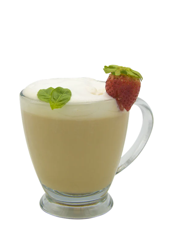 Strawberry Basil London Fog