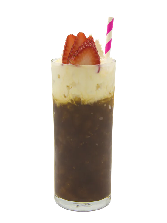 Strawberry Cream Iced Coffee