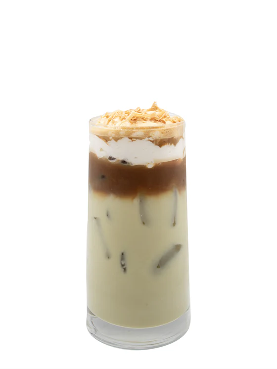 Toasted Coconut Dirty Matcha