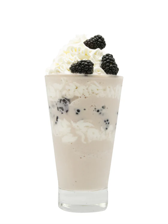 Wild Blackberry Parfait Shake