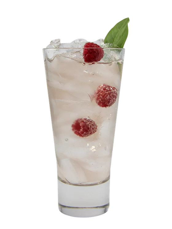 Zero Raspberry & Basil Soda
